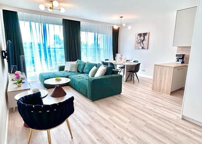 Horyzont Apartamenty-Apartament Kaszmirowy Fale Baltyku, Sauna, Silownia, Plac Zabaw